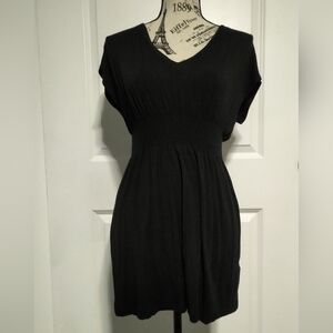 BEBE Sport Black V-Neck
